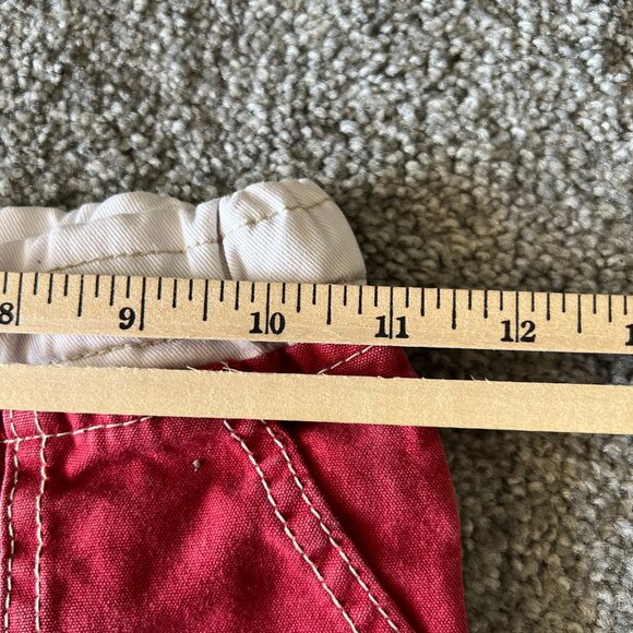 Mini boden shorts boys 4 red cargo casual summer classic preppy vacation school - Picture 9 of 13